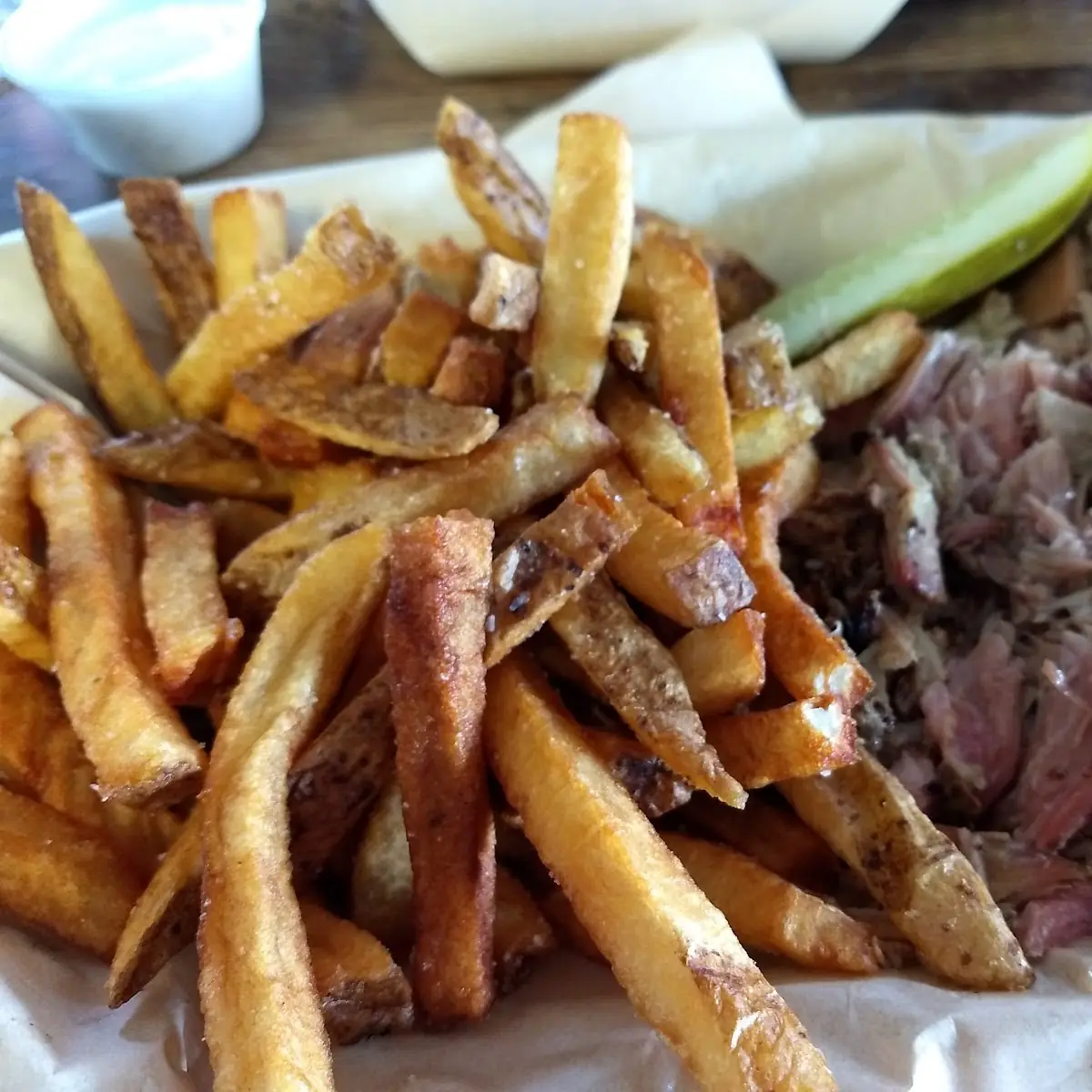 Pulled Pork with House-Made French Fries