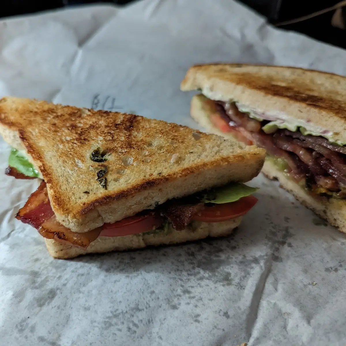 Candied Bacon blt