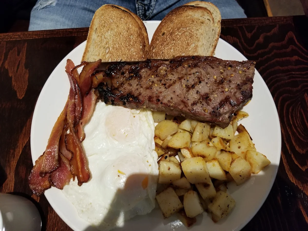 Steak Breakfast and Eggs