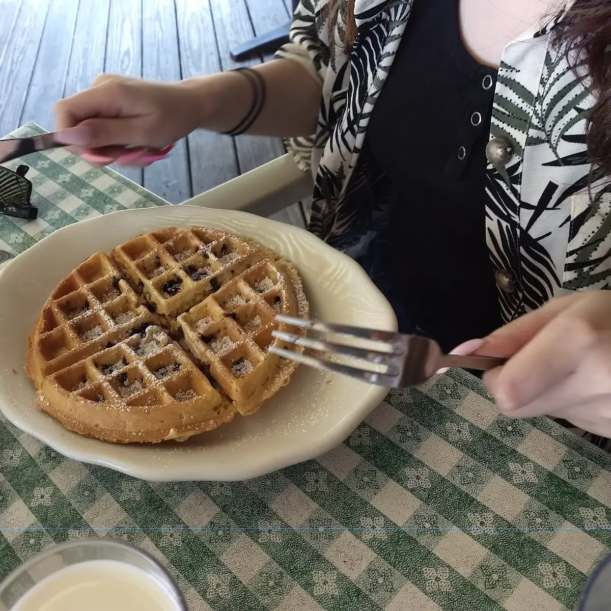 Chocolate Chip Waffles
