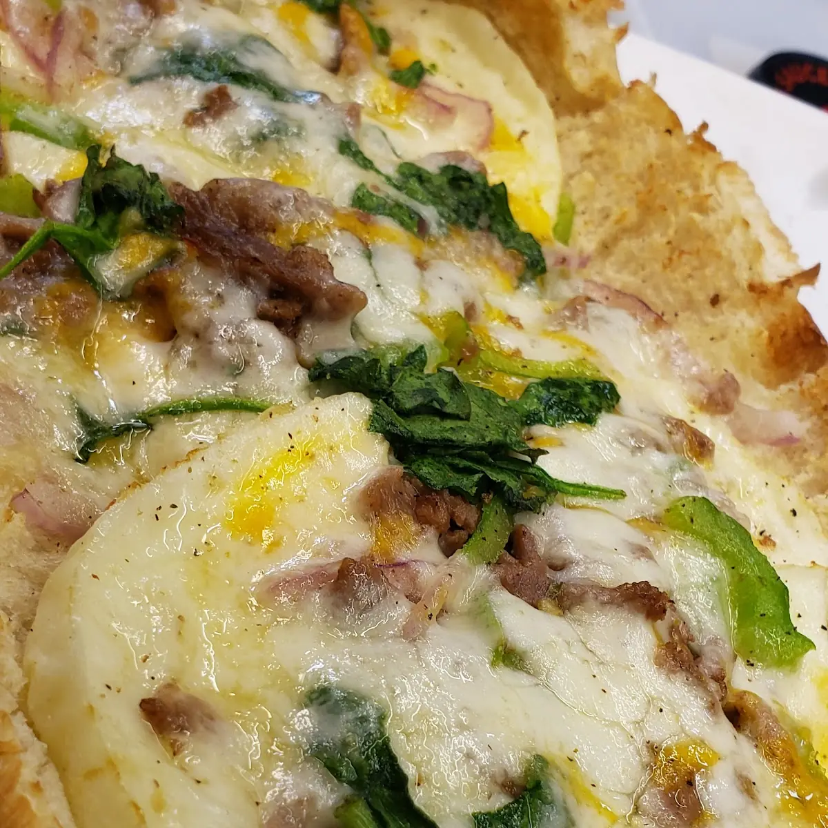 Steak and Egg Breakfast Sandwich