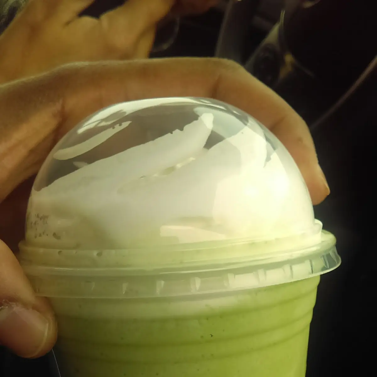 Iced Mango Cream Matcha