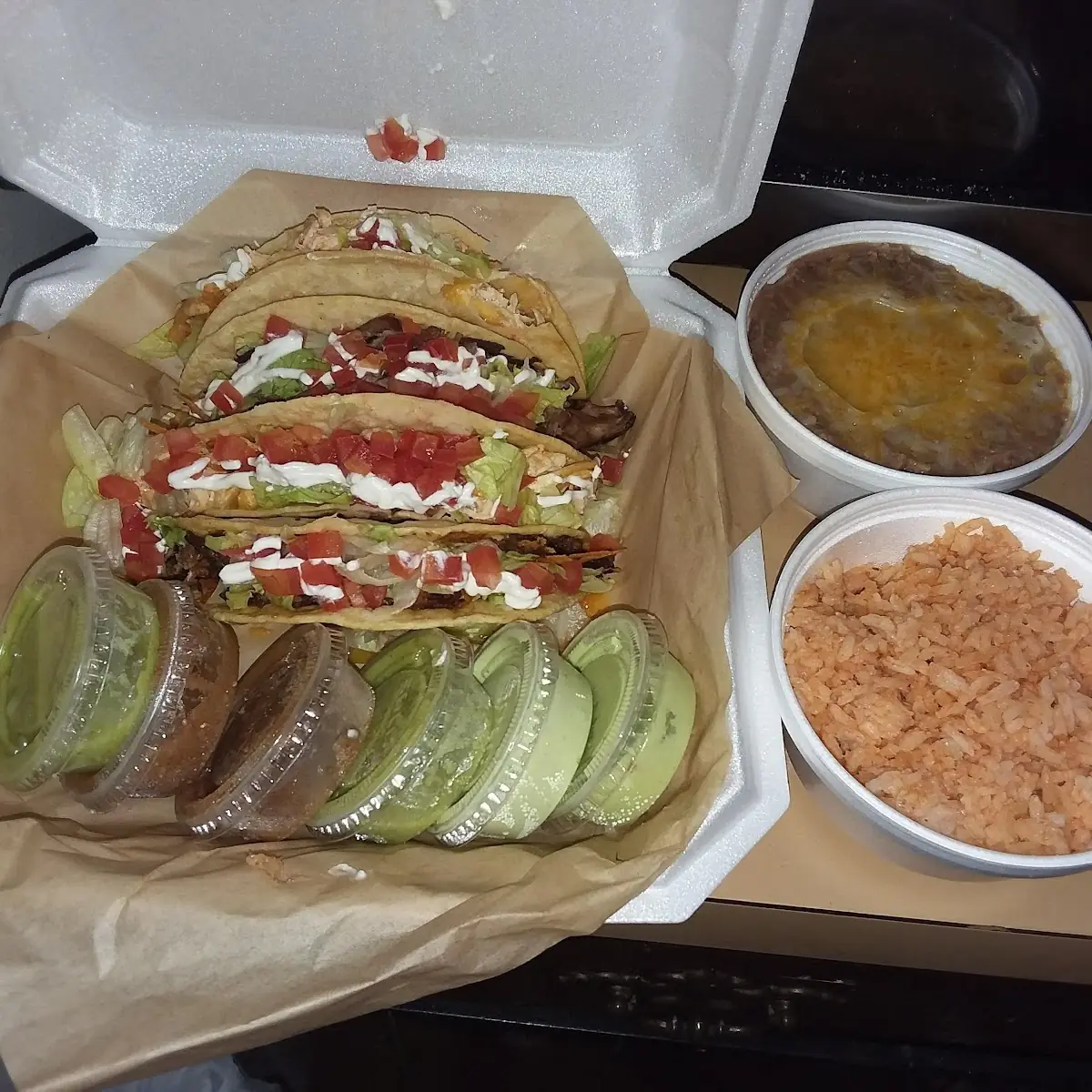 Tacos Rice & Beans