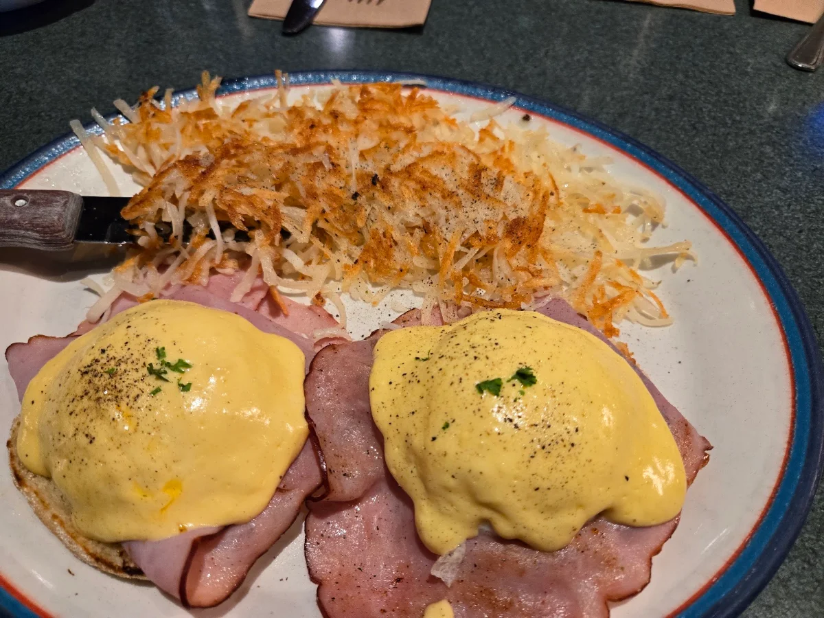 Eggs Benedict, Ricky's All Day Grill - Walnut Grove
