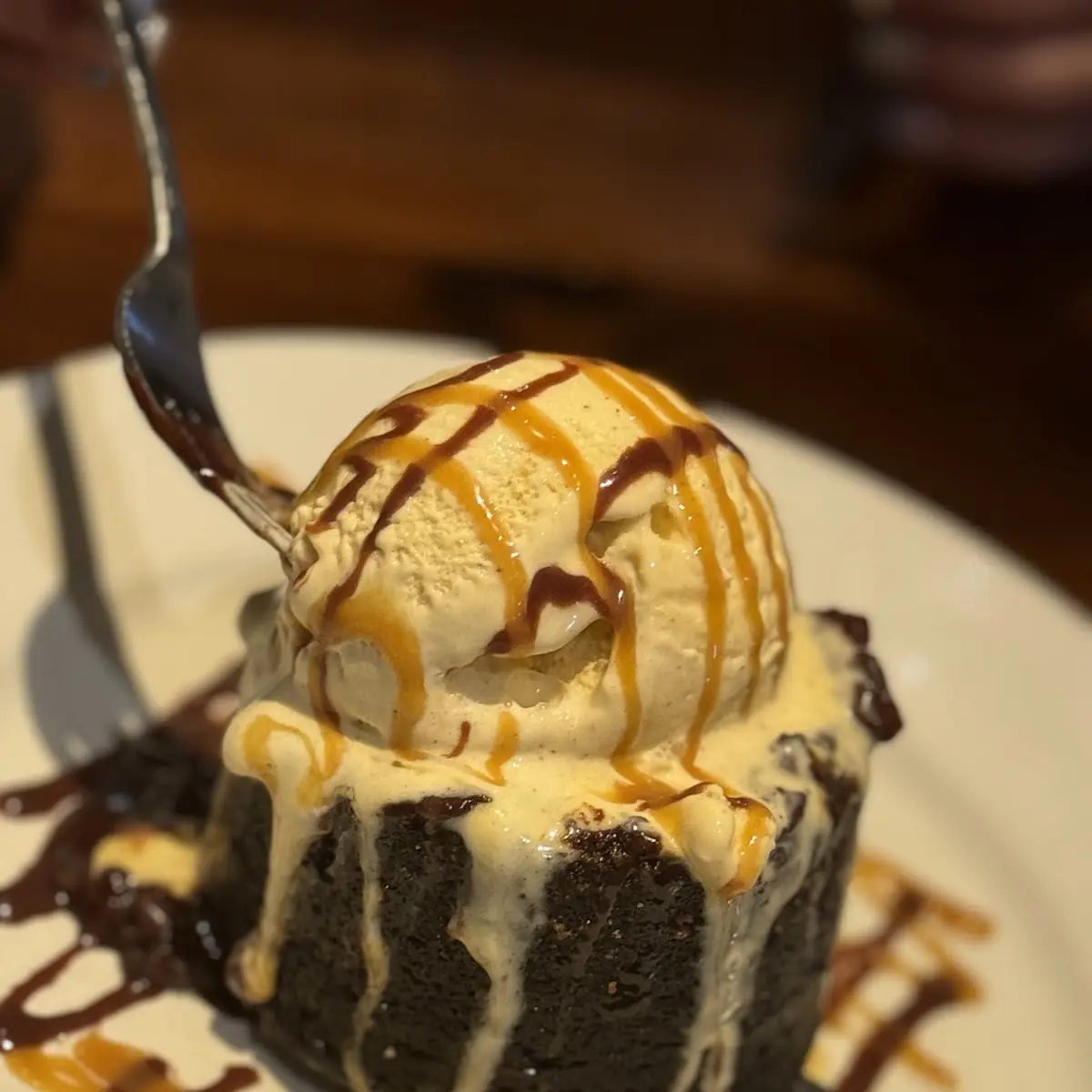 Chocolate Lava Cake with Ice Cream