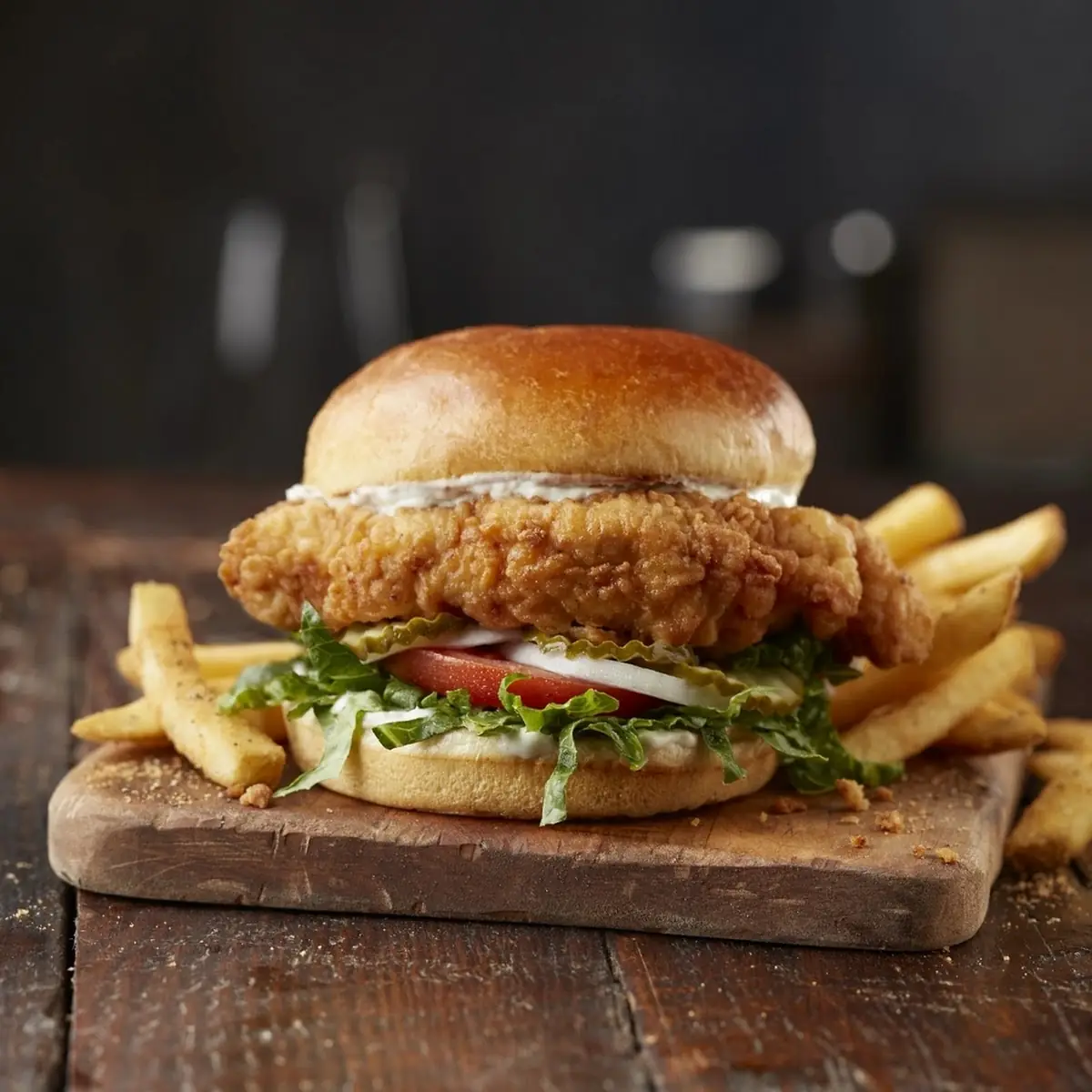 Crispy Buttermilk Chicken Sandwich