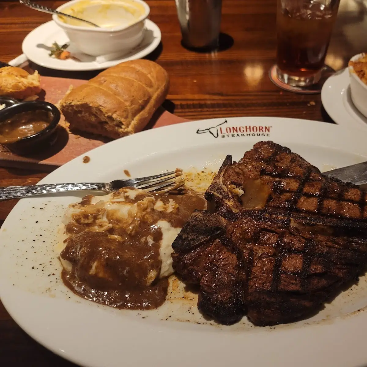 Outlaw Ribeye with Sweet Potato
