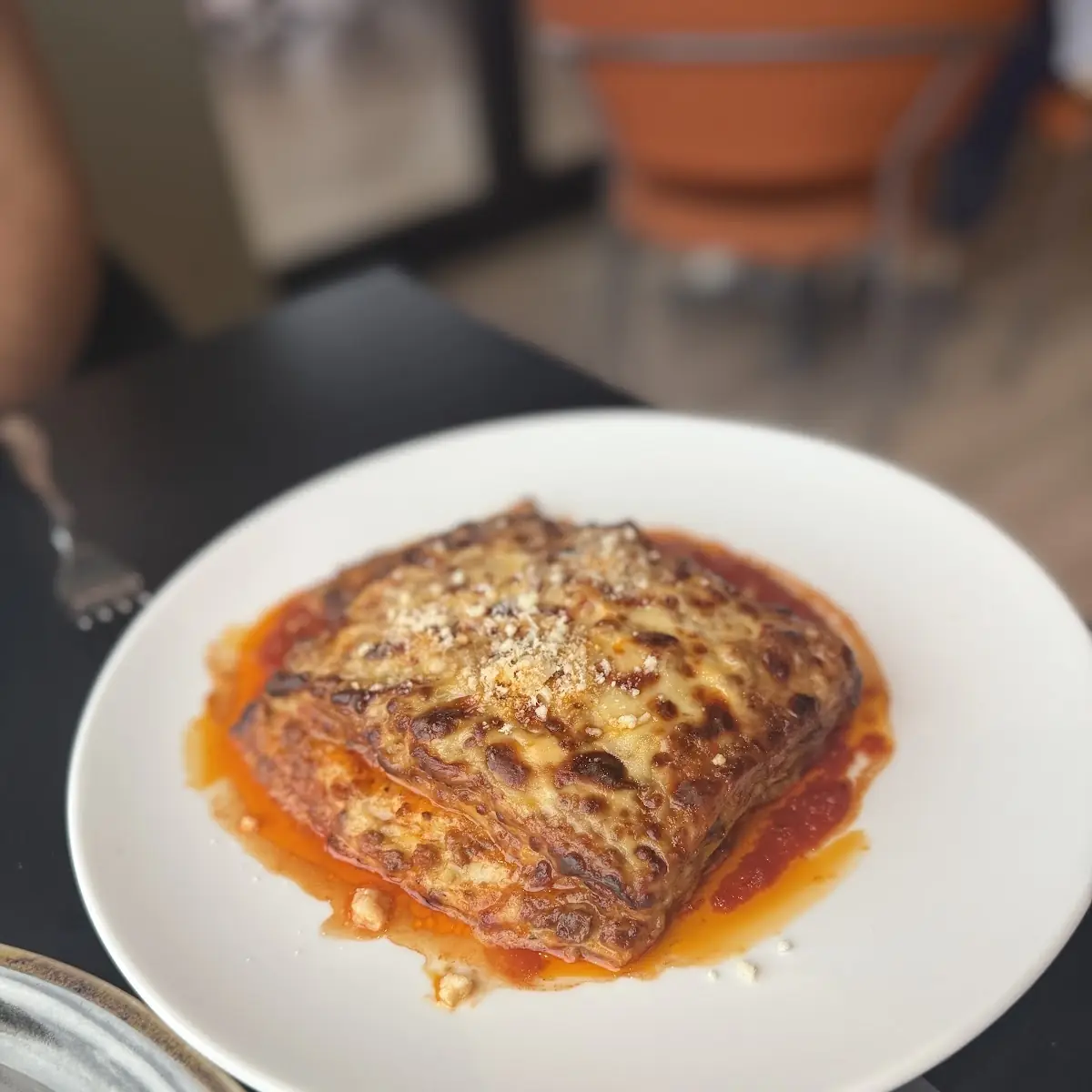 Baked Lasagna with Tomato Sauce