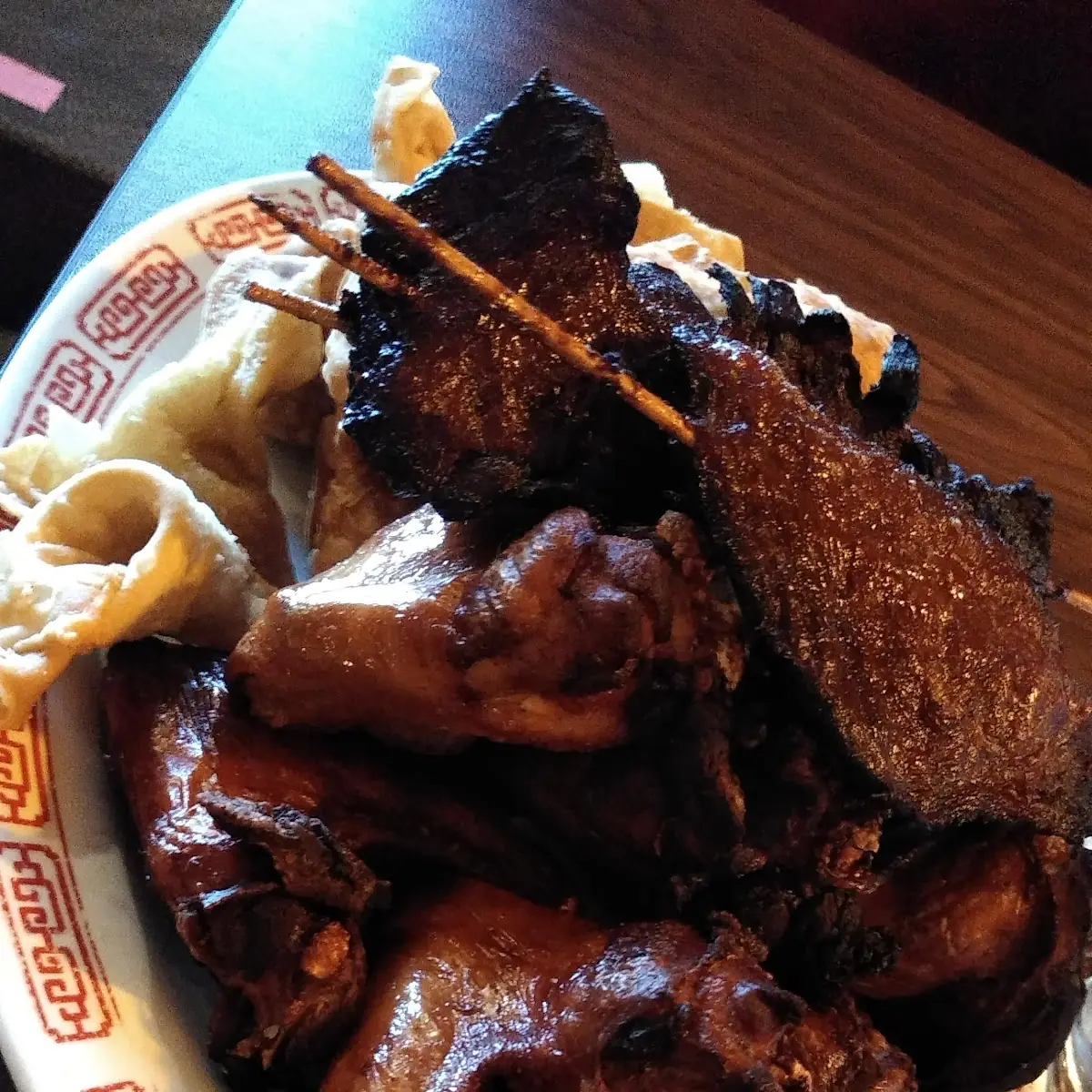 Starters Fried Chicken Pork and Egg Rolls