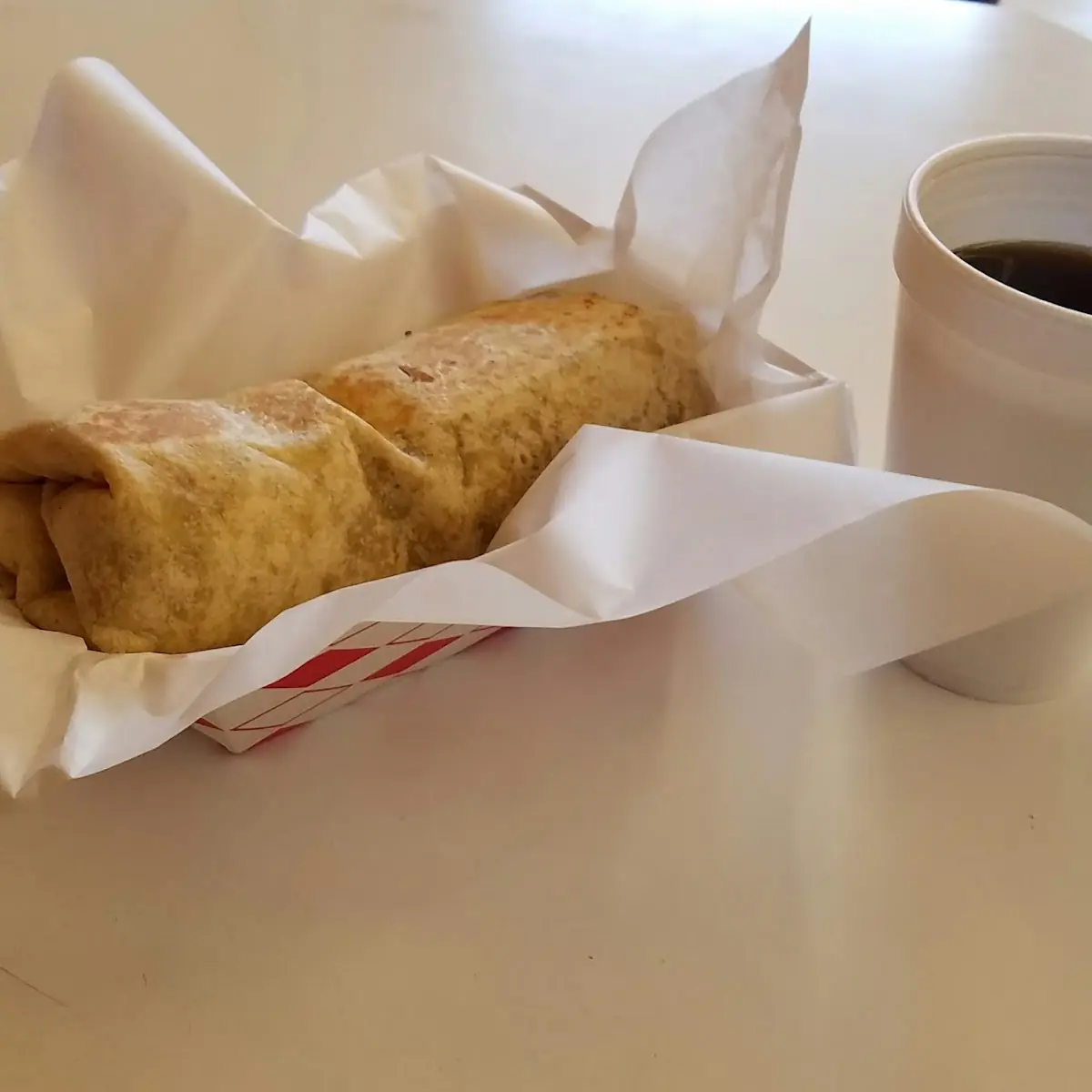 Chile Verde Breakfast Burrito