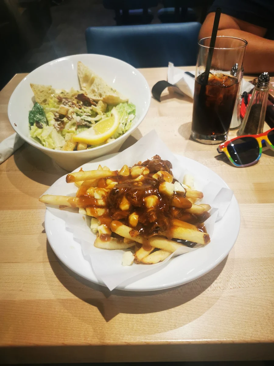 Ceasers Salad and Pulled Pork Poutine, Lulu's Kitchen