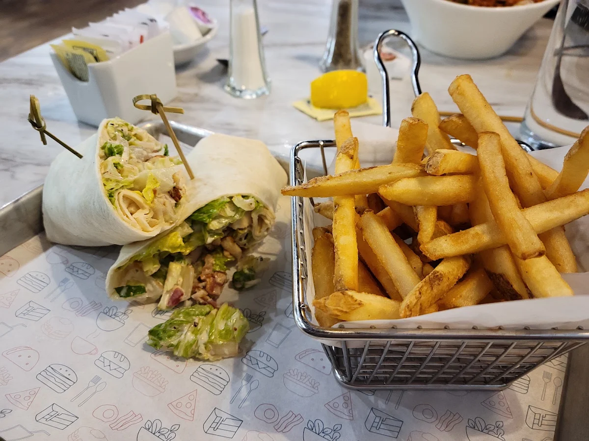 Chicken Caesar Wrap, Lulu's Kitchen