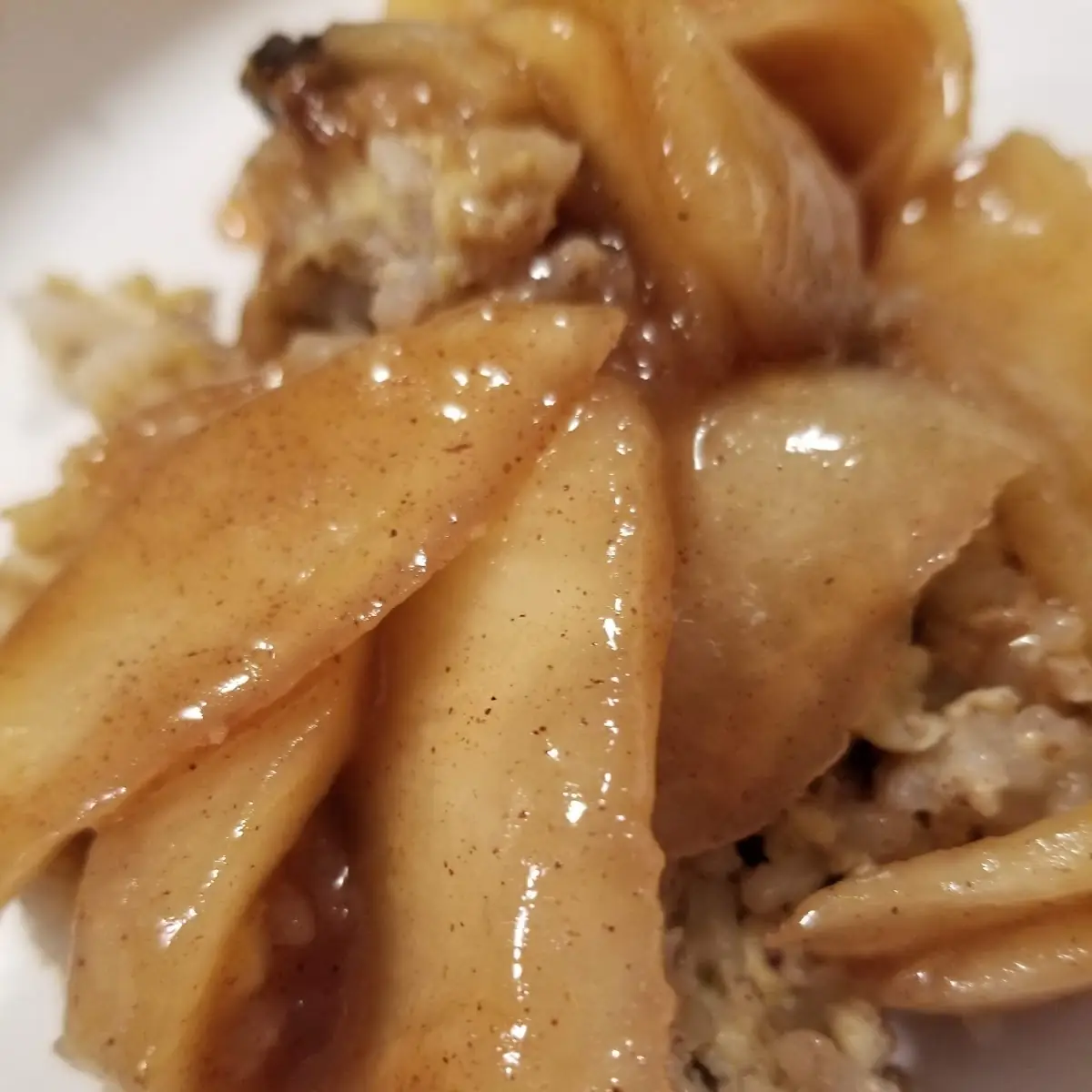 Caramel Apple Rice Pudding