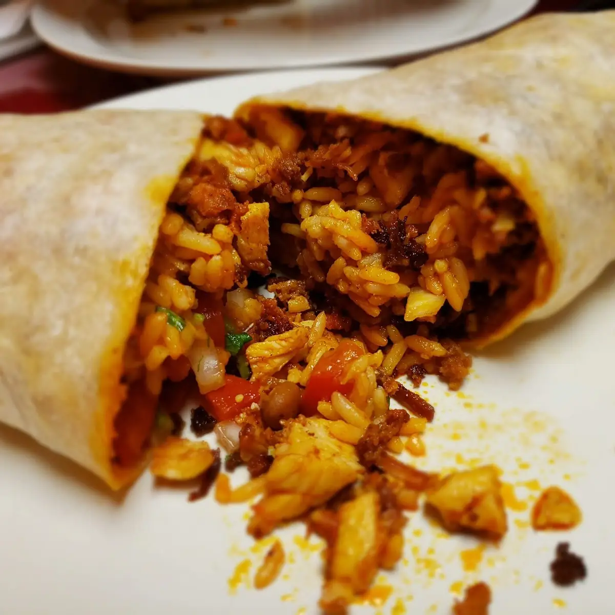 Chicken Mole Burrito