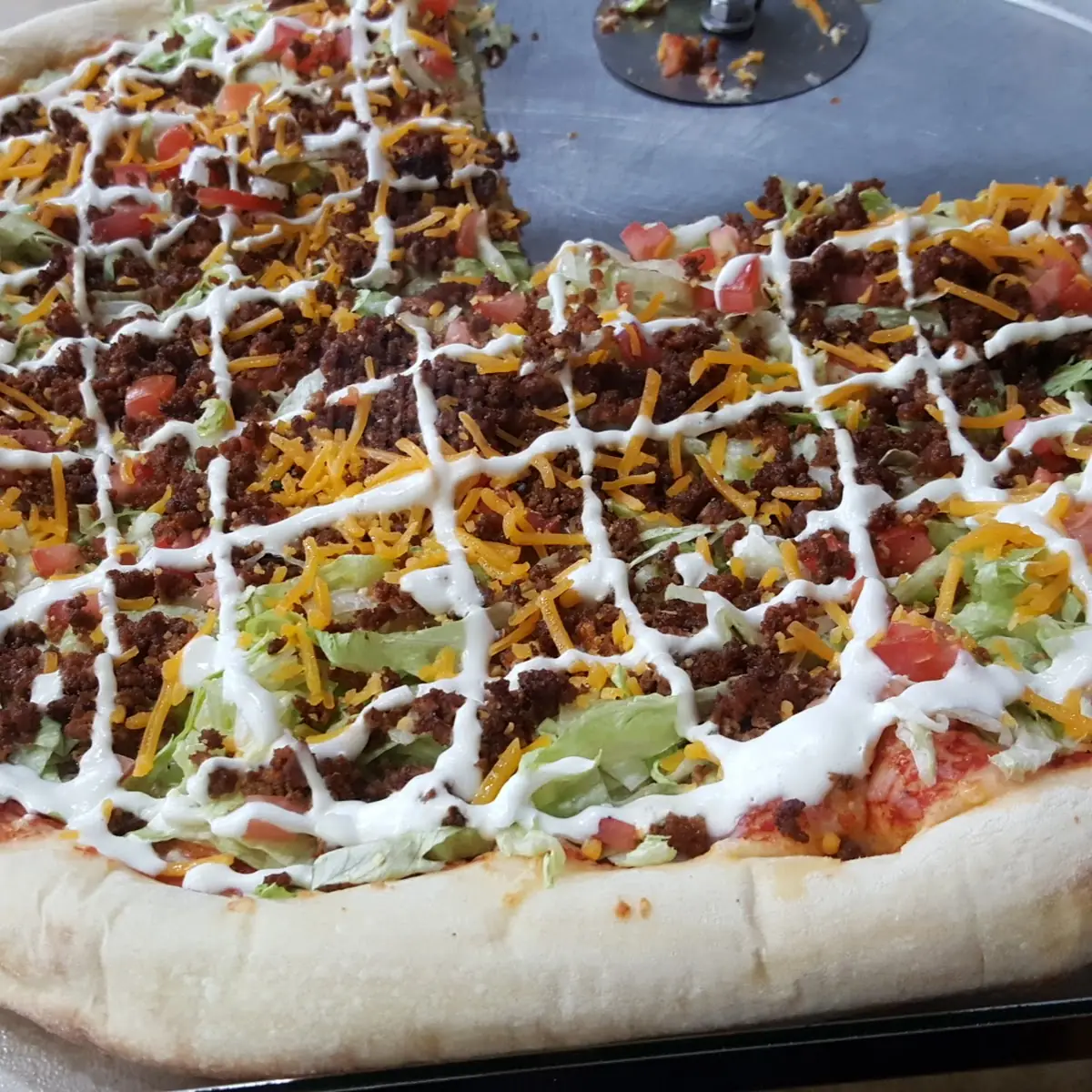 Taco Pizza