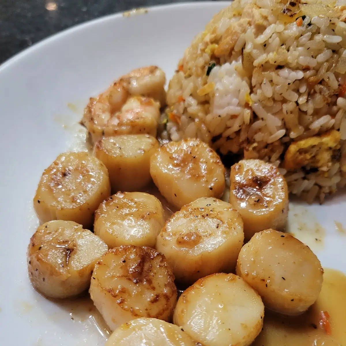Hibachi Scallops