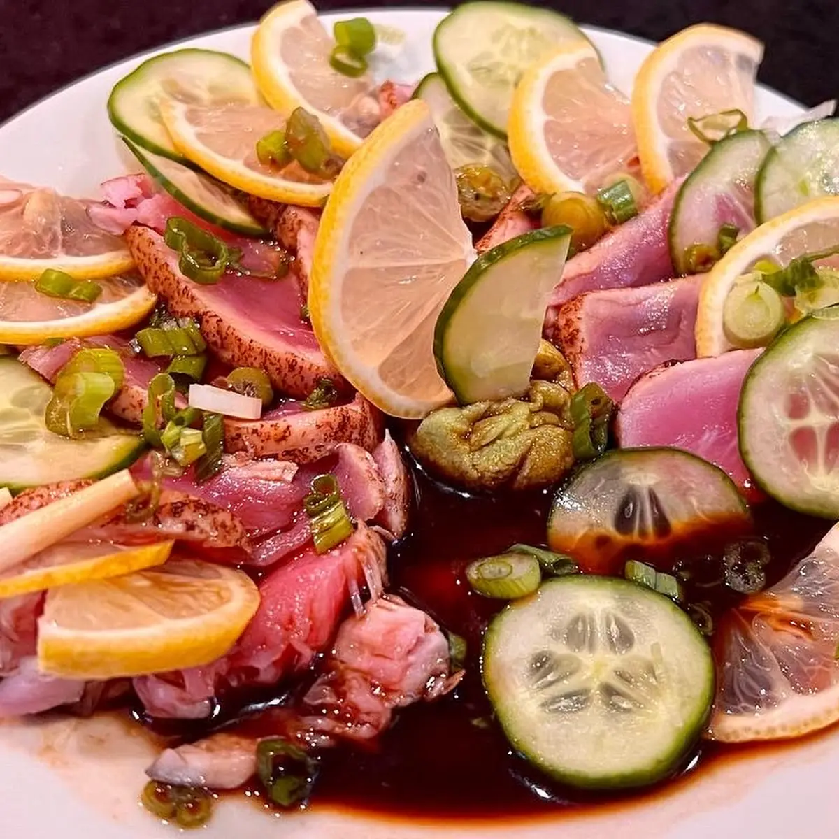 Seared Tuna Appetizer