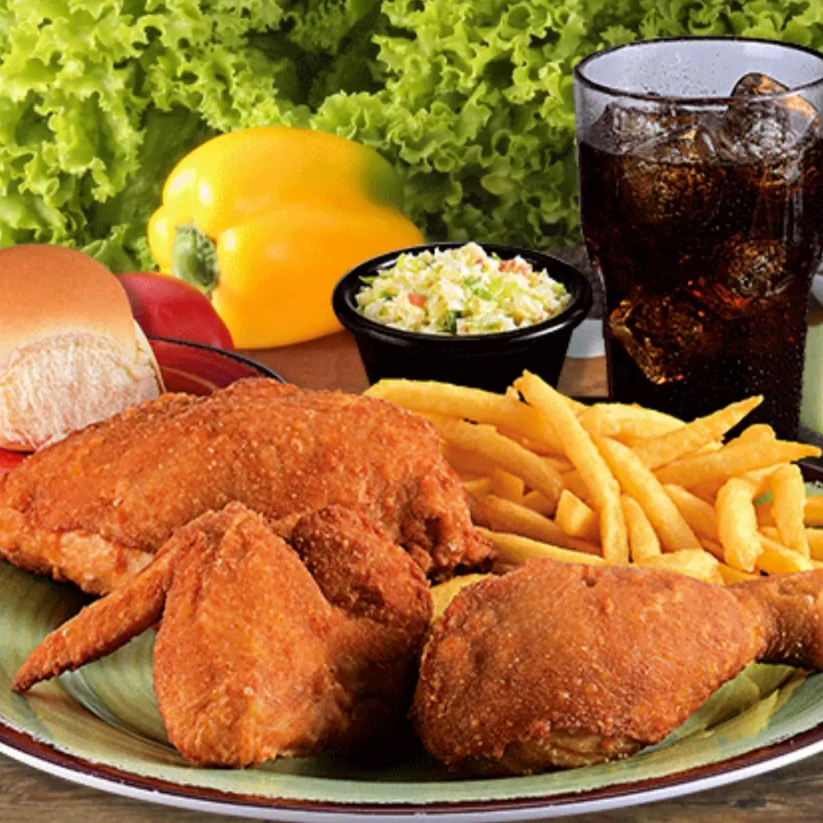 Campero Fried Chicken Meal