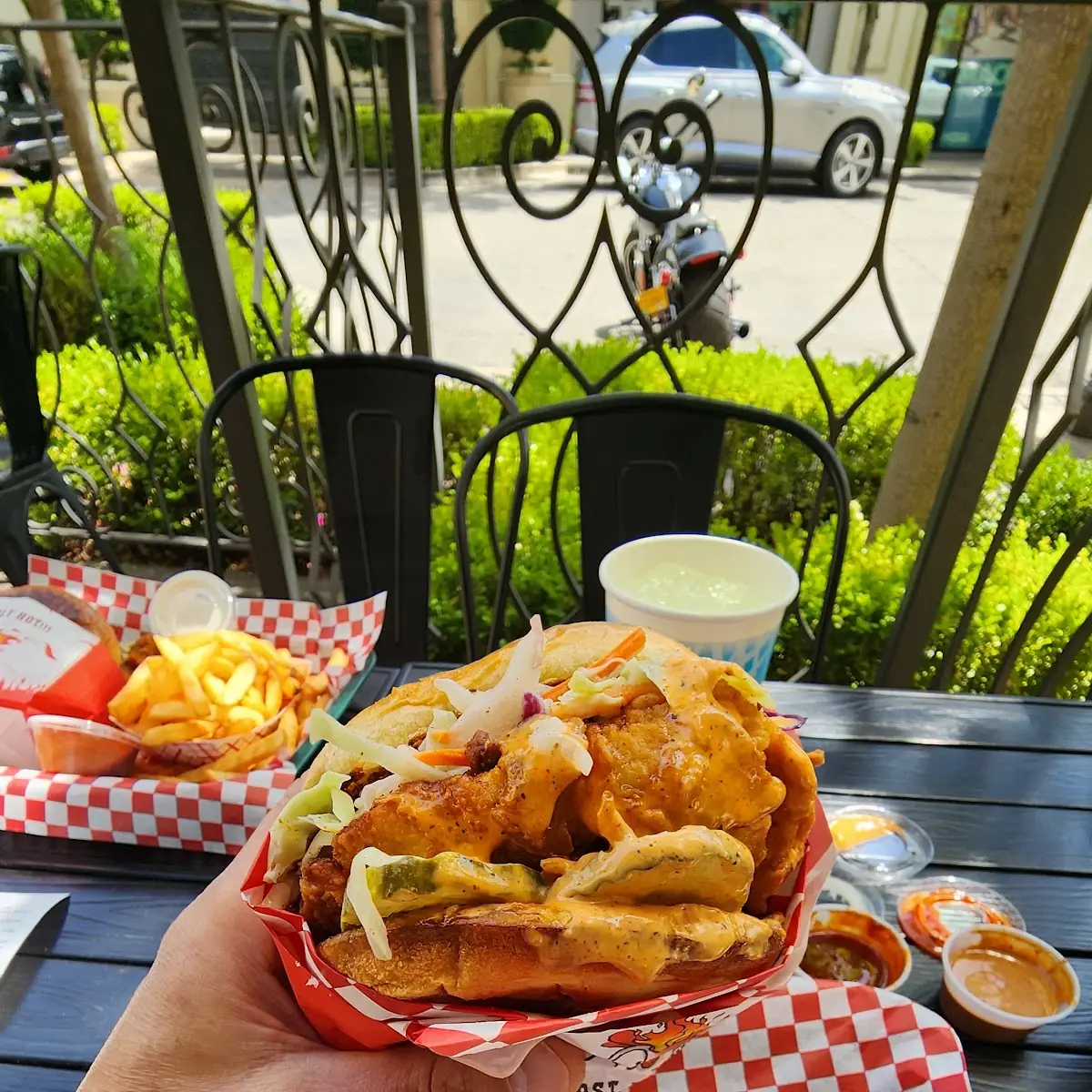 Hot Chicken Sandwich