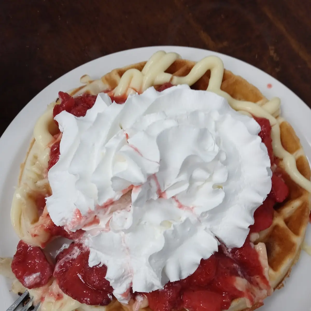 Strawberry Shortcake Waffle