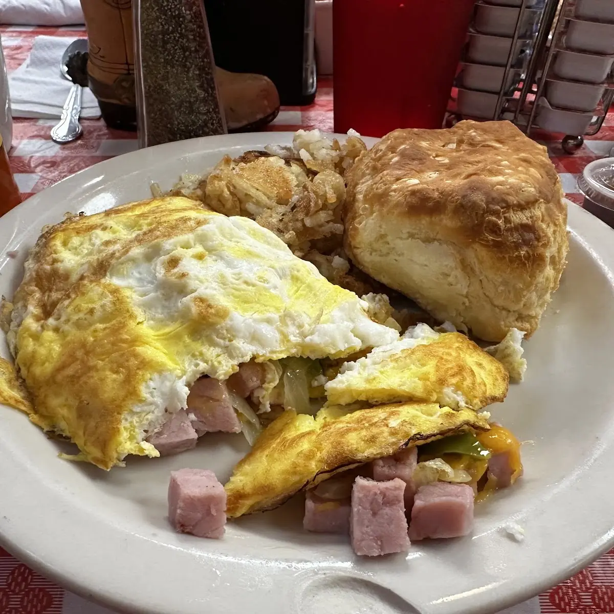 Denver Omelet Hash Browns