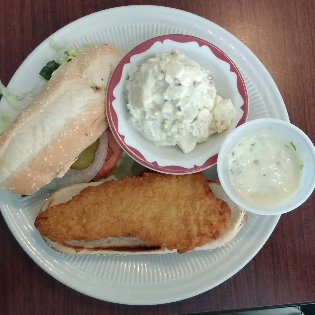 Fried Cod Sandwich
