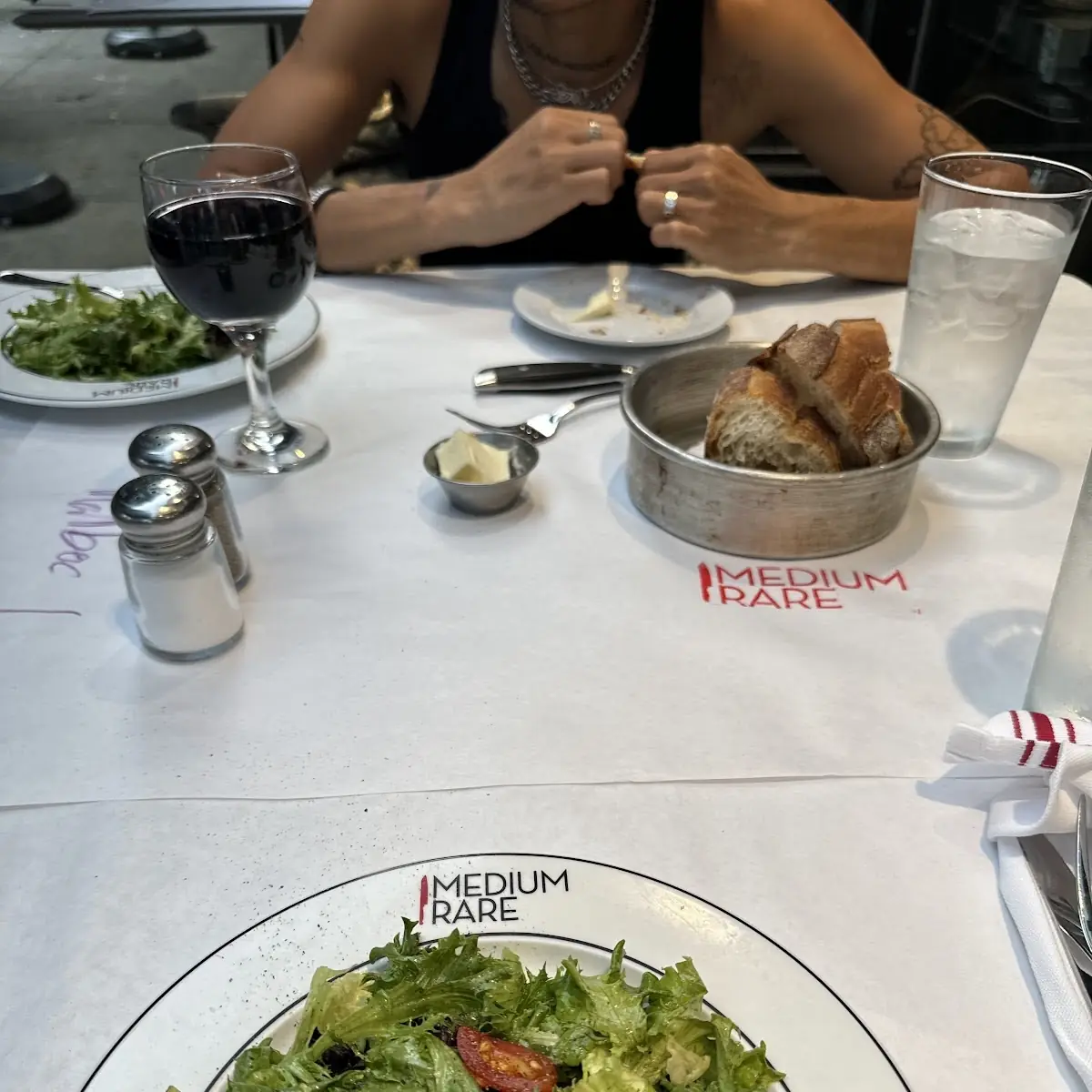 Simple Salad with Mixed Greens