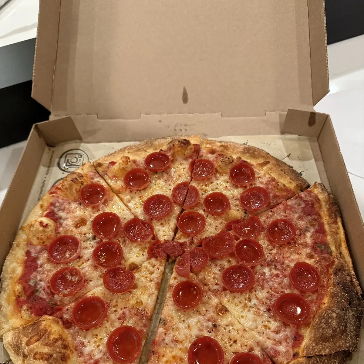 New York Style Pepperoni Pizza
