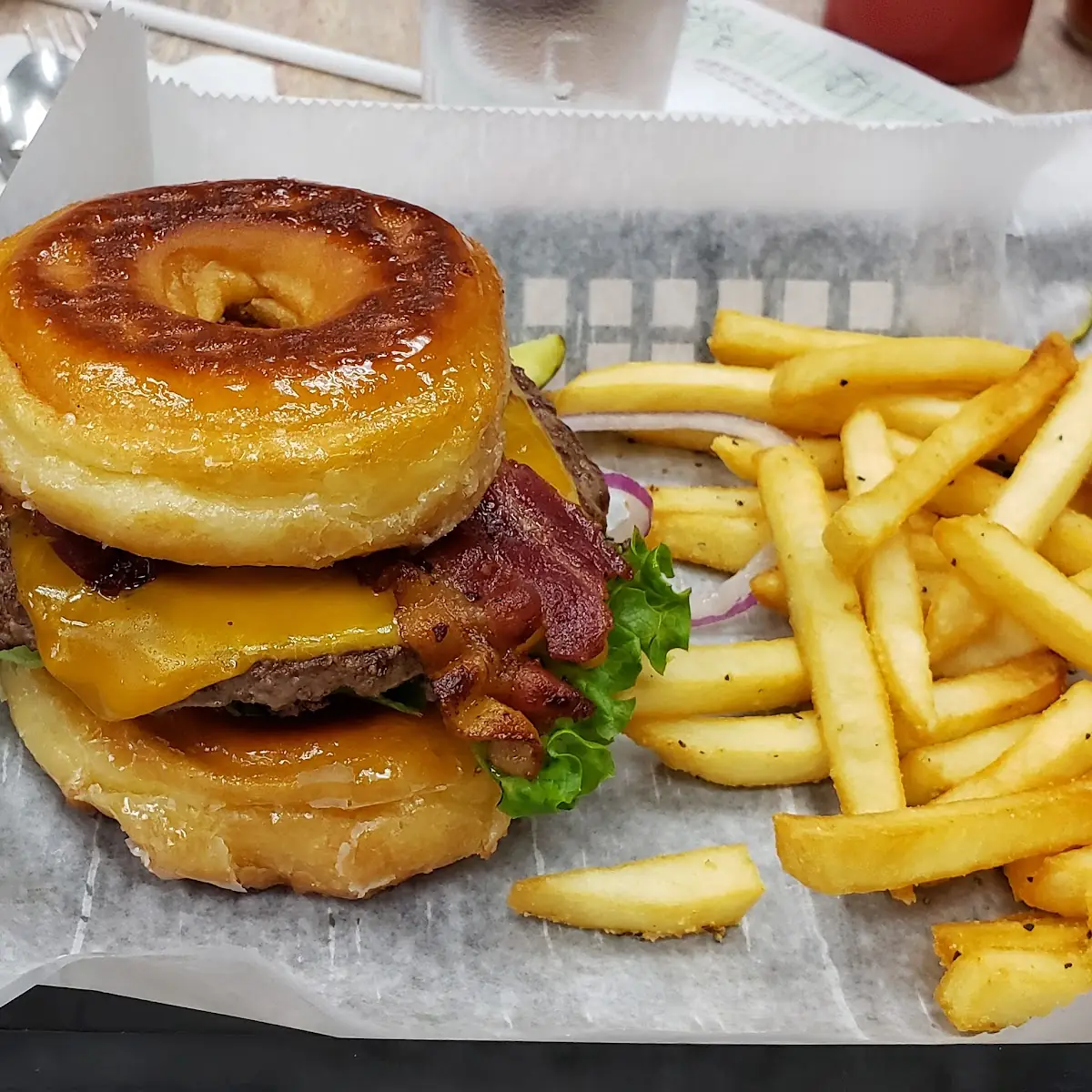 Fried Egg, Meat, and Cheese Sandwich