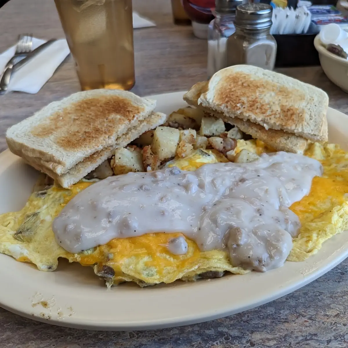 Sausage Gravy and Biscuits