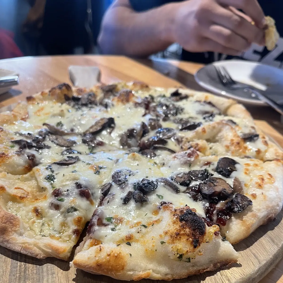Mushroom Pizza