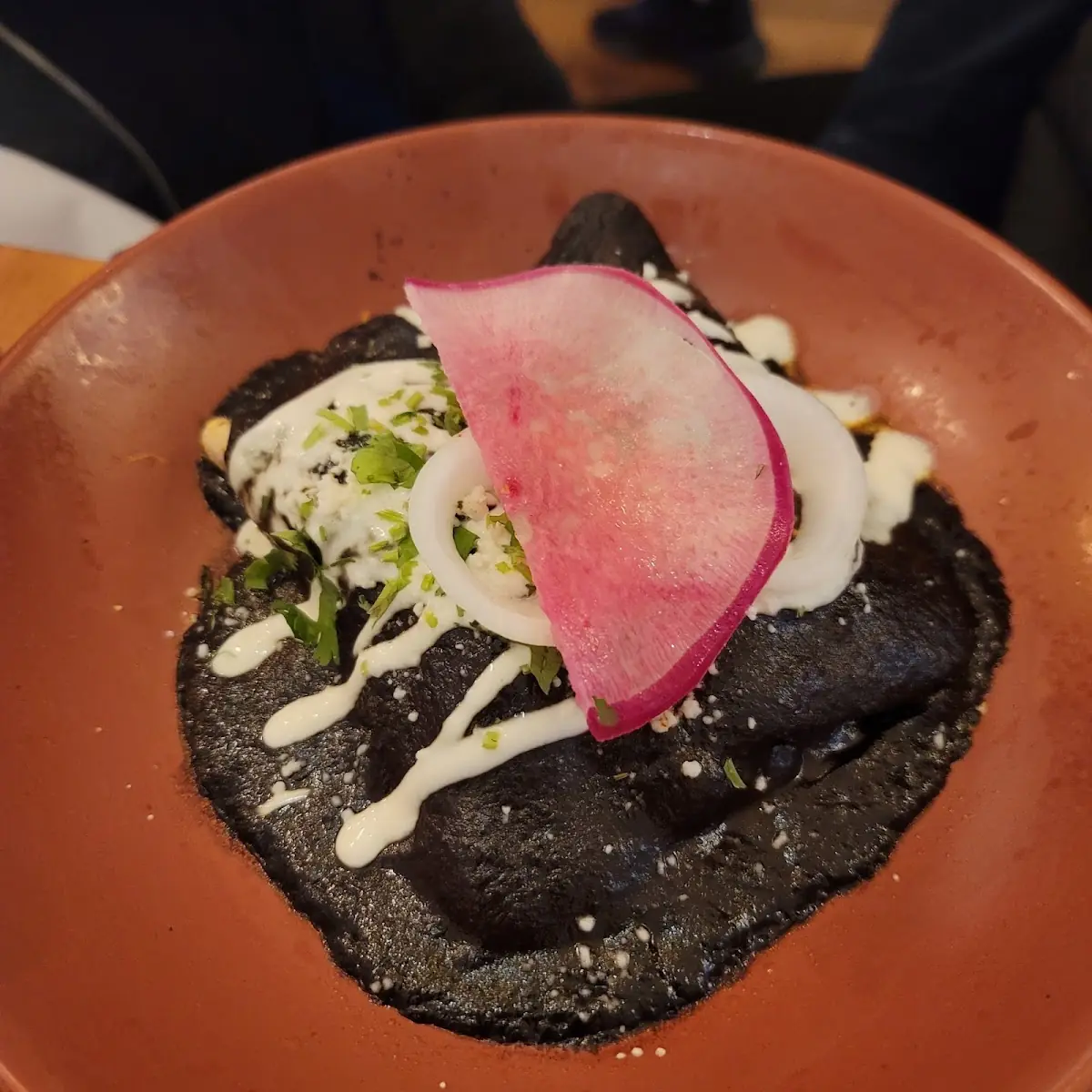 Mole Enchiladas