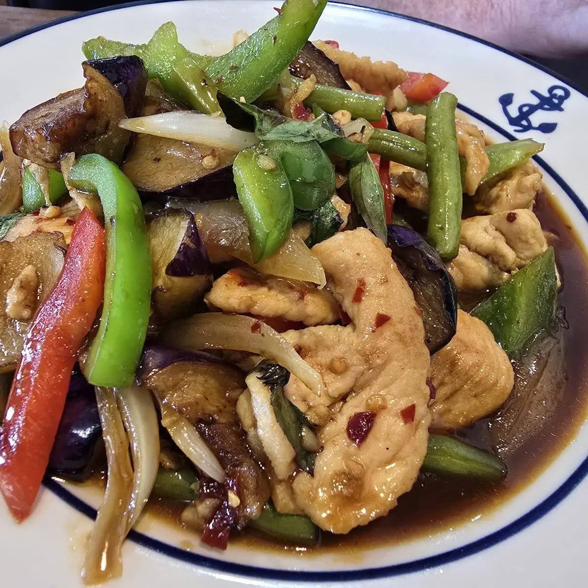Thai Basil Eggplant