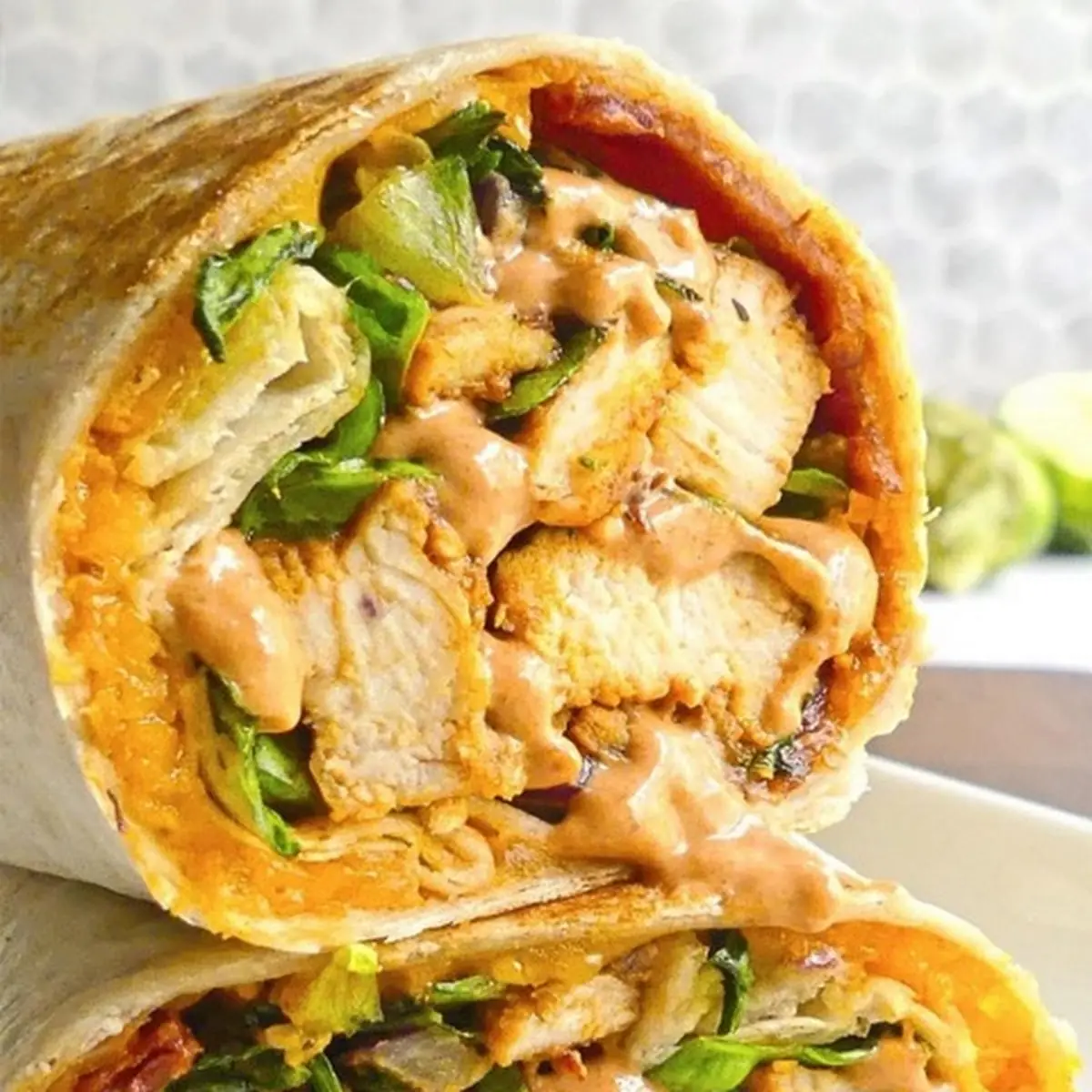 The Angry Chicken Wrap