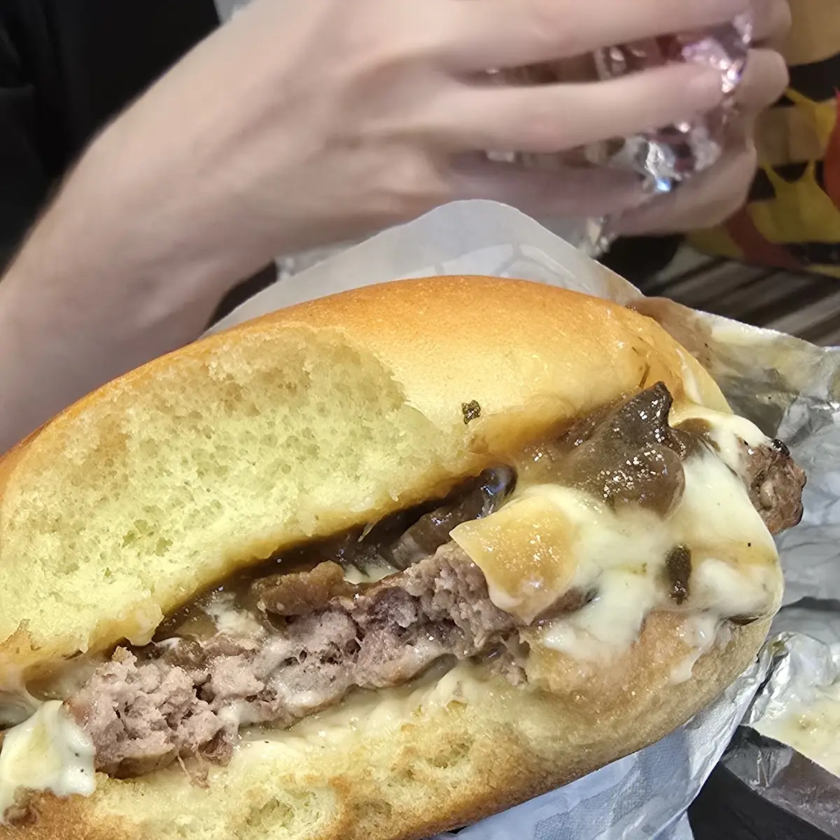 Mushroom & Swiss