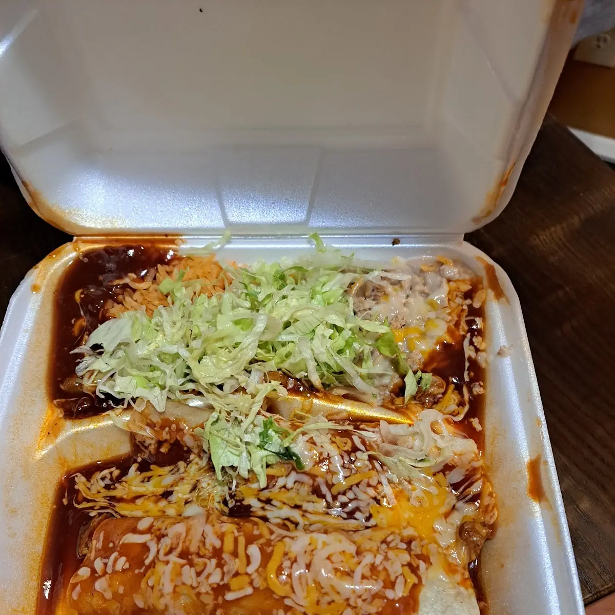 Beef Taco & Enchilada
