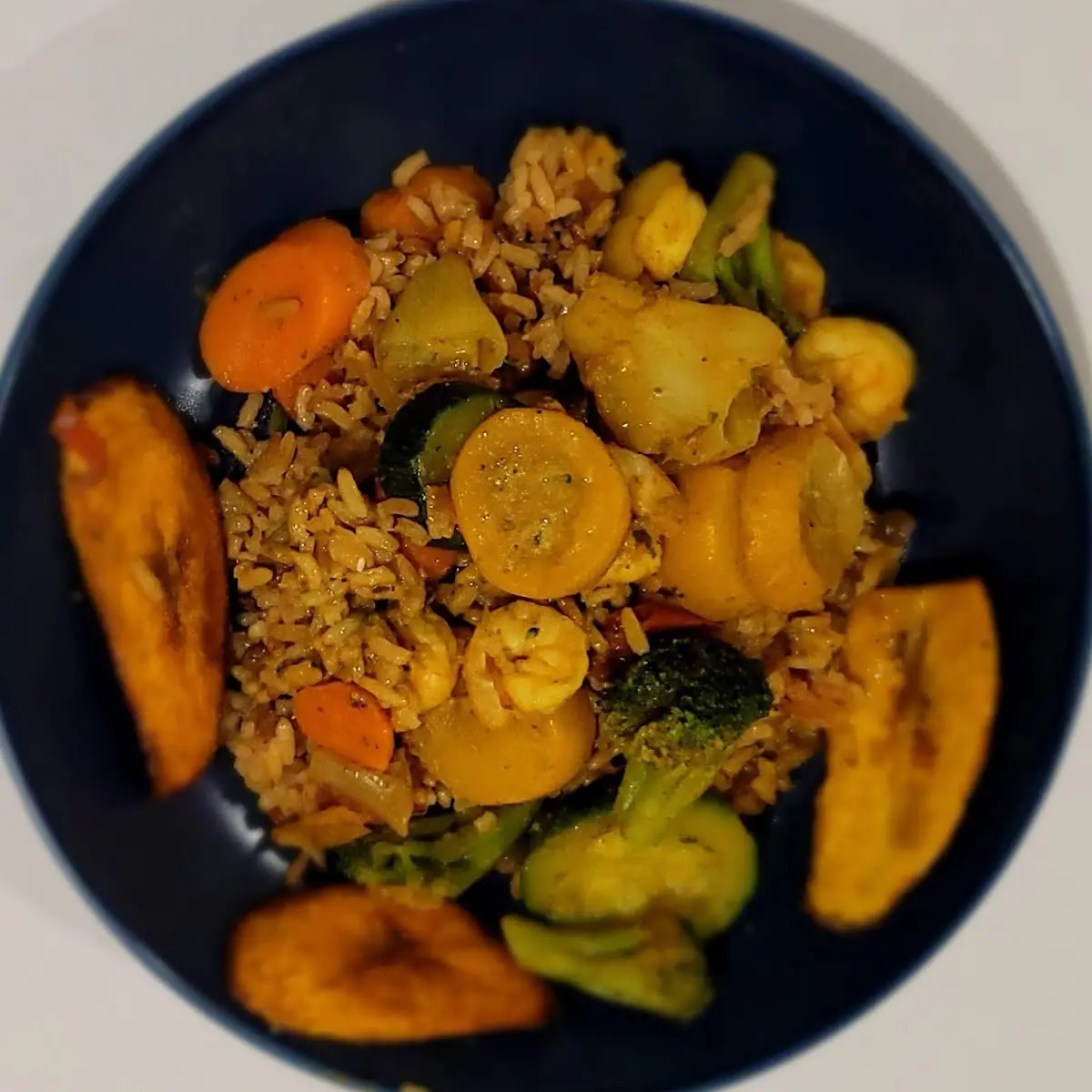 Curry Shrimp Entree