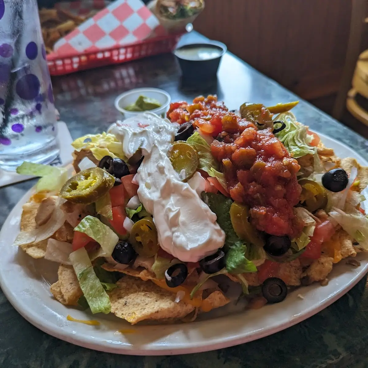 Chicken Nachos Supreme