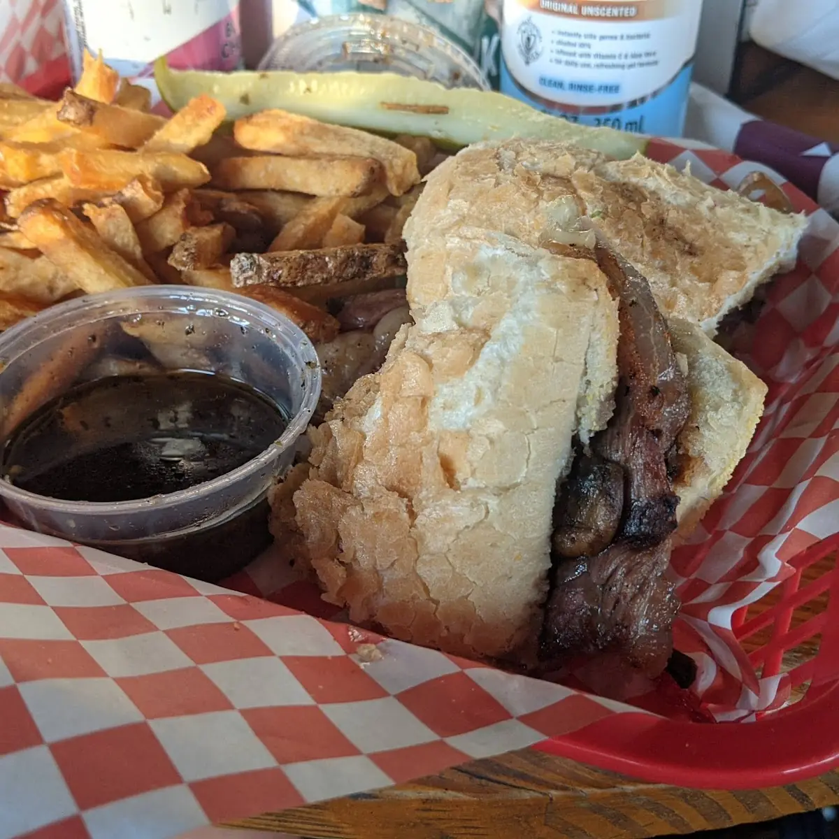 The Mac Steak Sandwich