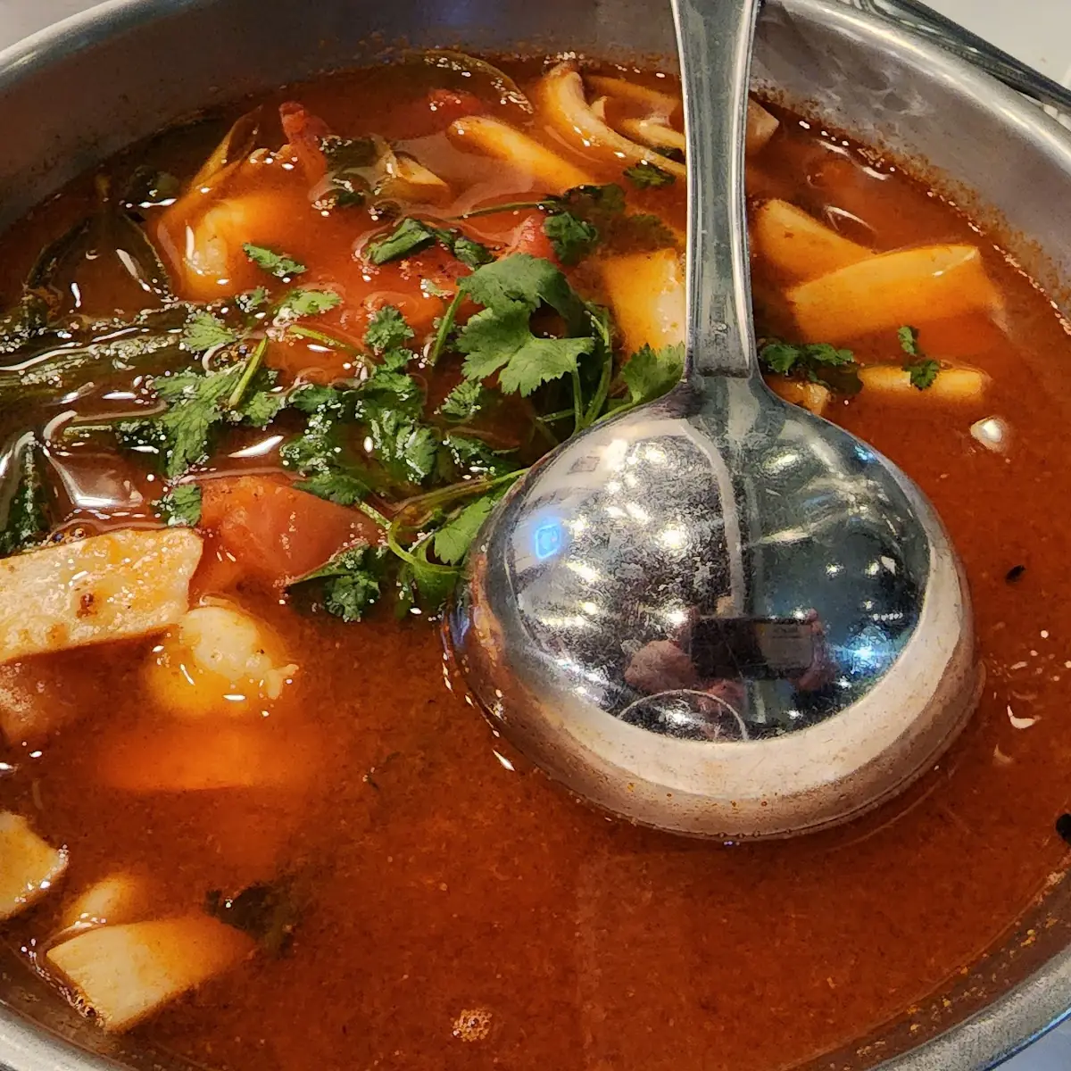 Hot Seafood Soup