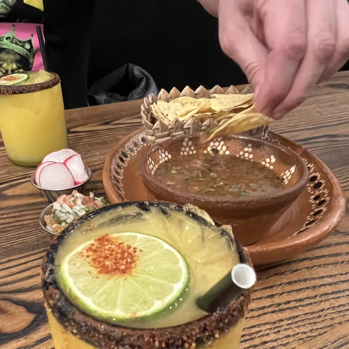 Margarita and Chips & Salsa