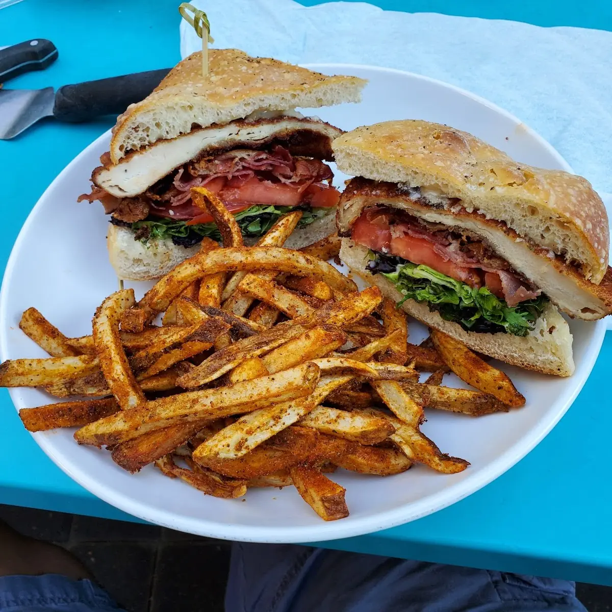 James’ Chicken Cutlet blt