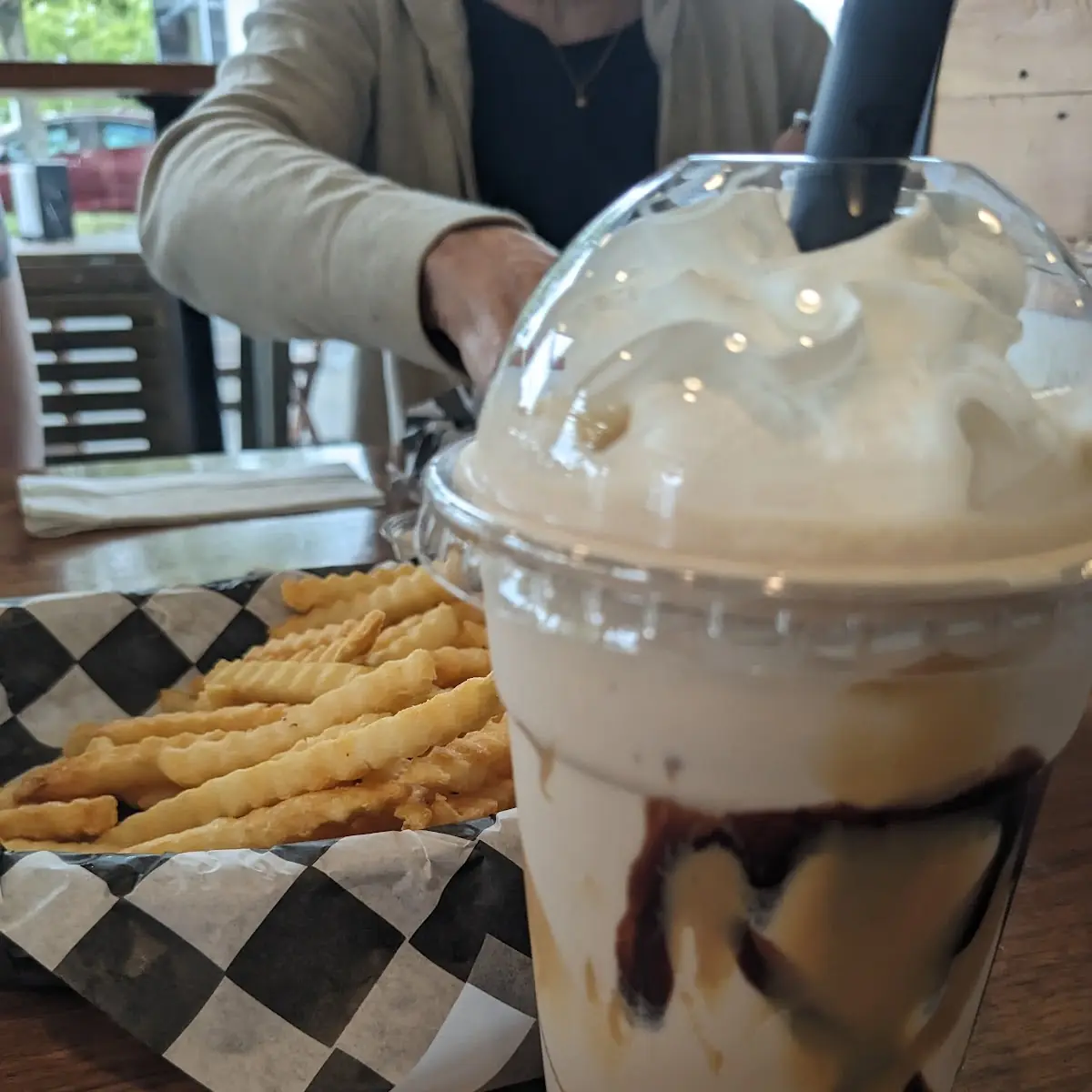 Chocolate Peanut Butter Milkshake