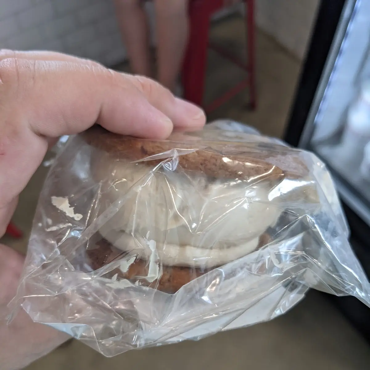 Oat Milk Vegan Icream Sandwich
