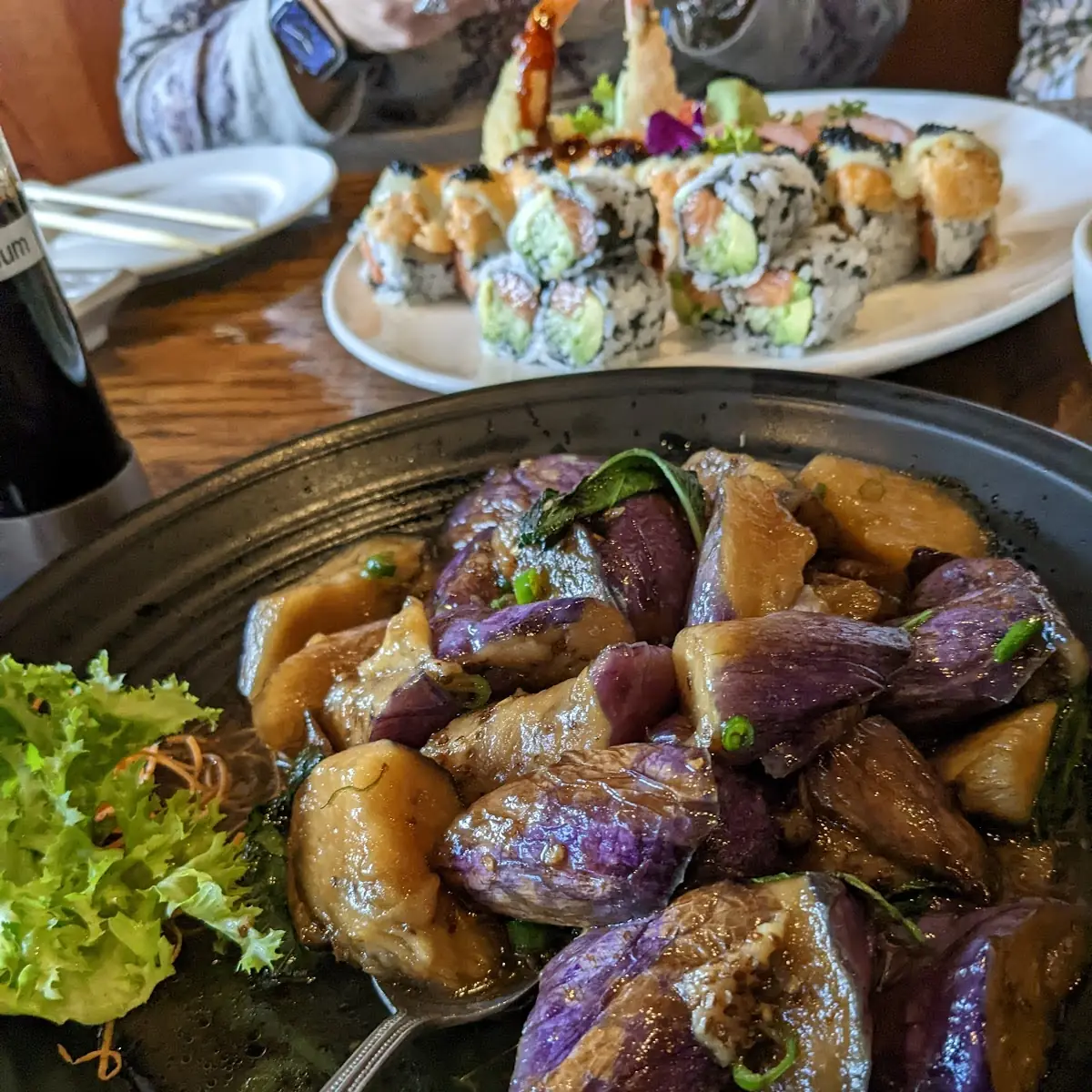 Eggplant with Garlic Sauce
