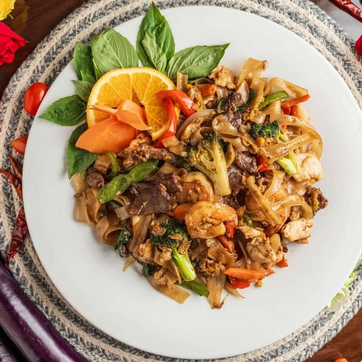 Pad Kee Mao Drunken Noodle