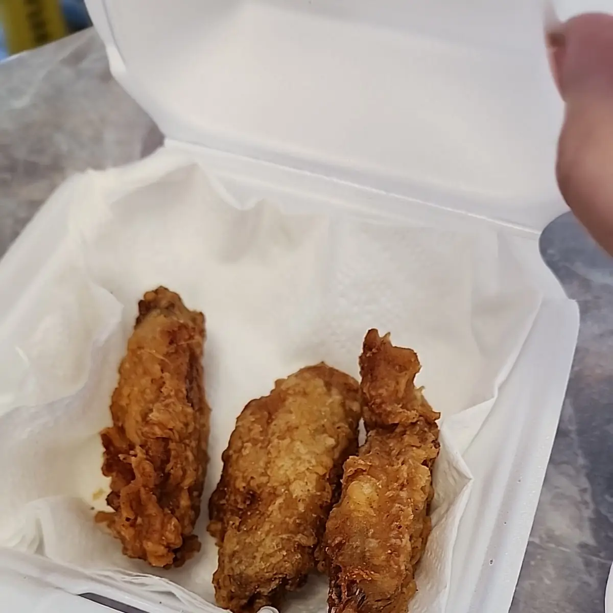 Fried Chicken Wings 6 Pieces