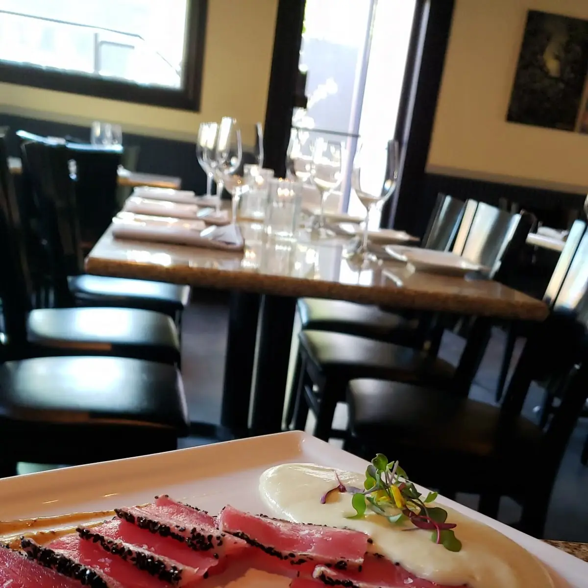 Sesame Crusted Yellow Fin Tuna
