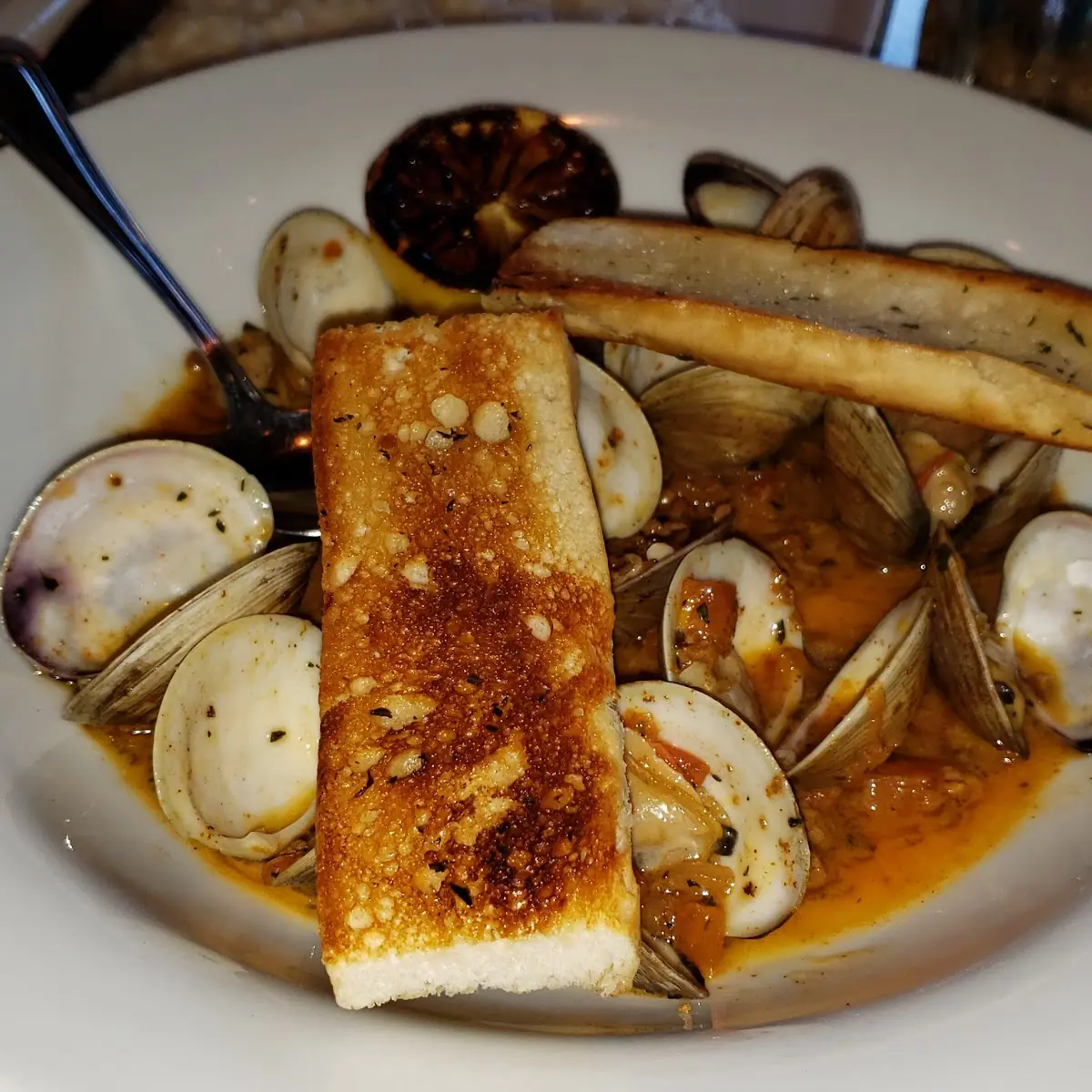 Steamed Clams & Chorizo