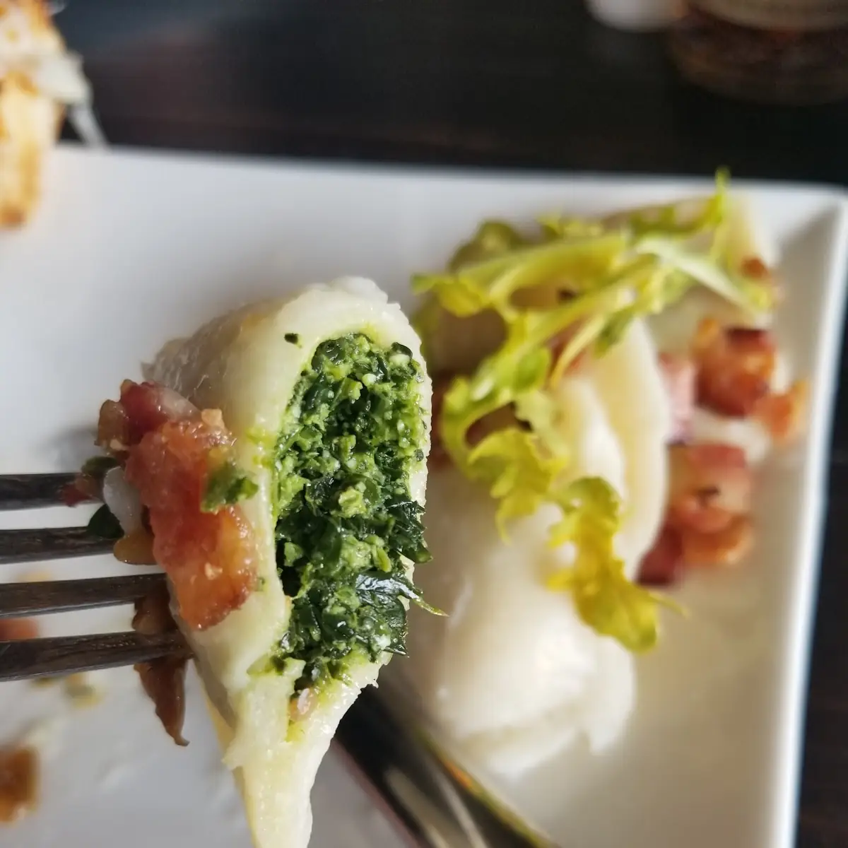 Spinach Pierogi